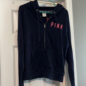 PINK Victoria’s Secret hooded full zip hoodie